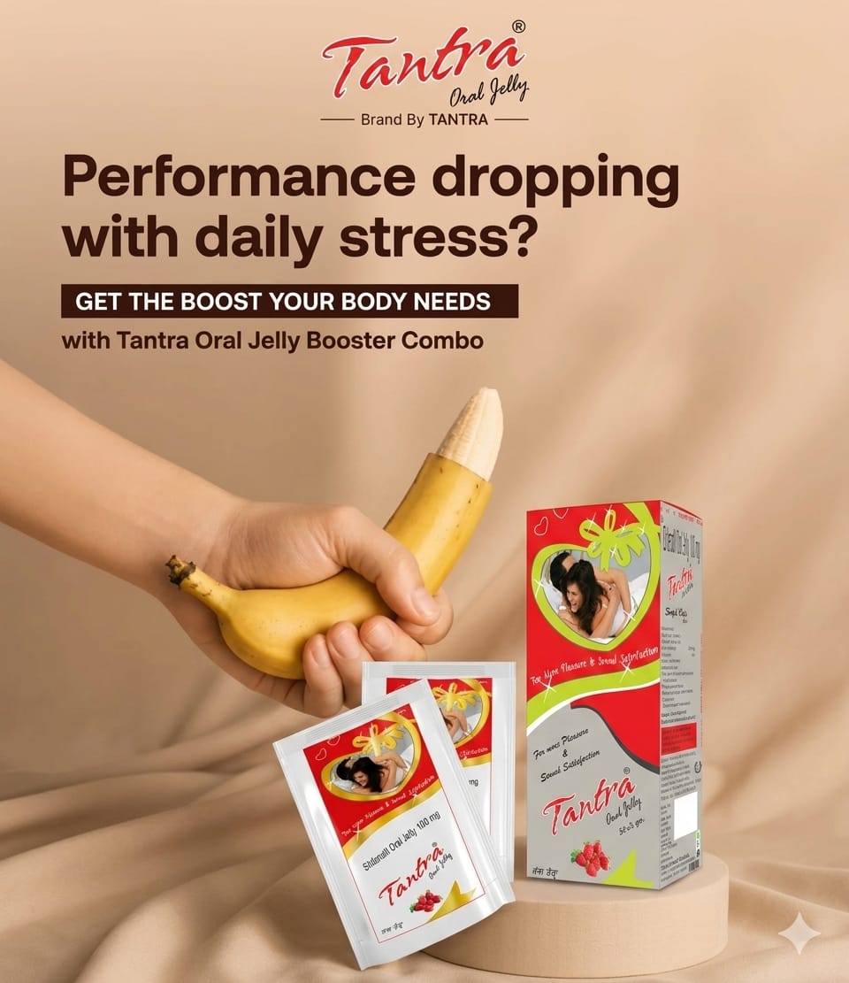 Tantra Oral Jelly 100mg – Strawberry Flavour