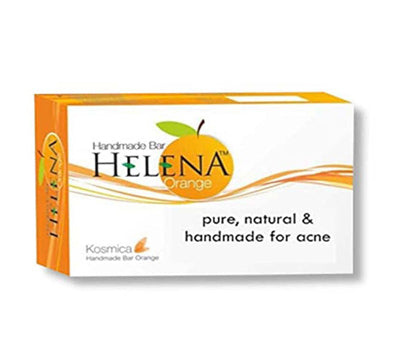 Helena Orange handmade soap (Pack of 2)