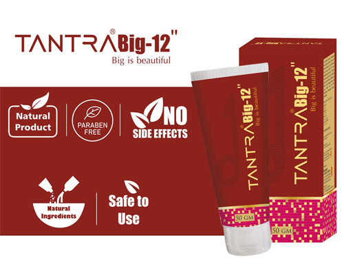 Big 12 Enlargement Ayurvedic Cream For Men