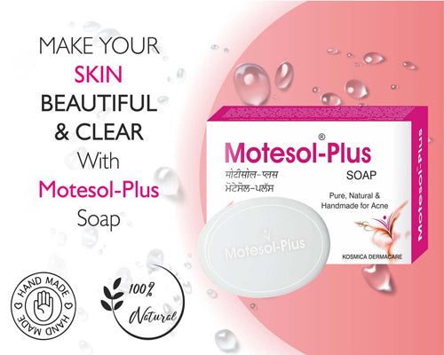 Motesol Plus Soap (Pack of five) 75 gm