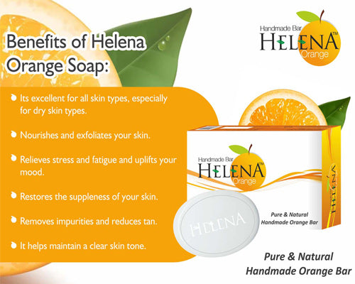 Helena Orange Natural and Handmade Soap