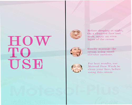Motesol Plus Face Cream (Pack of 3)
