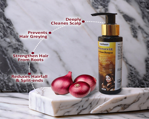 Monovit Red Onion Shampoo For Men & Women
