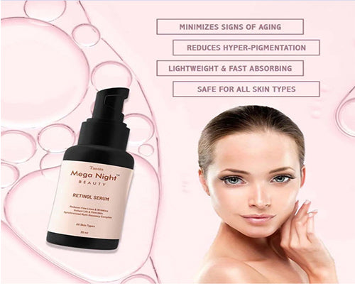 Mega Night Beauty Face Serum for soother and healthy skin